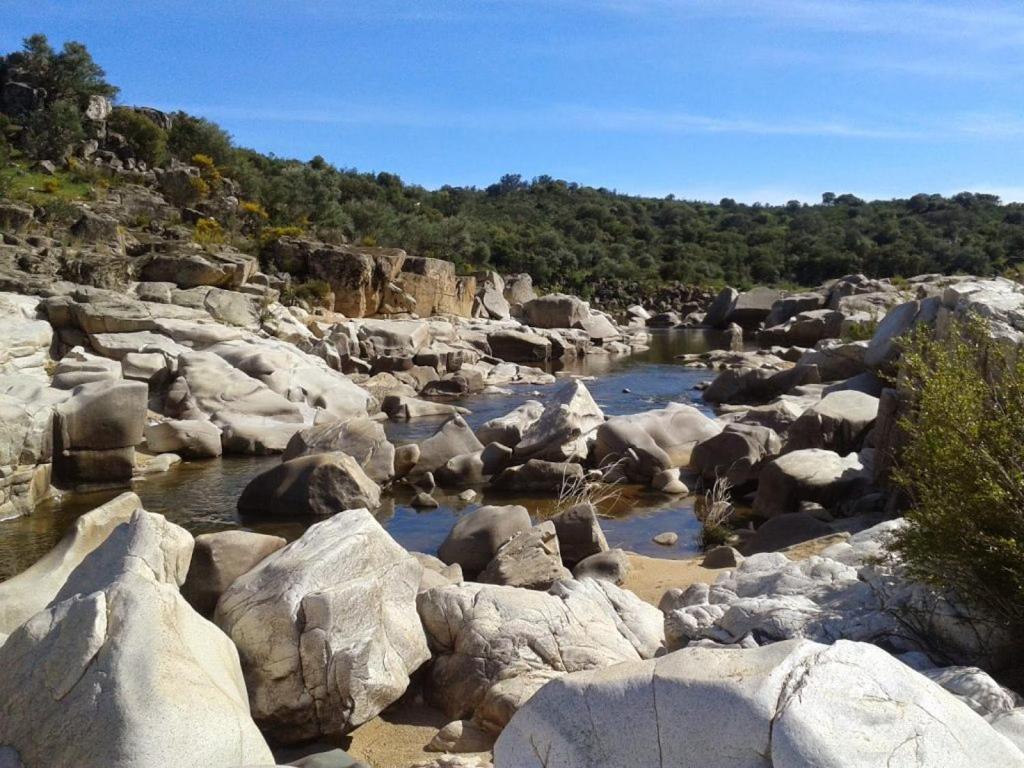 Tejadilla Casita Rural Cerca De Sevilla Con Piscina Exterior foto